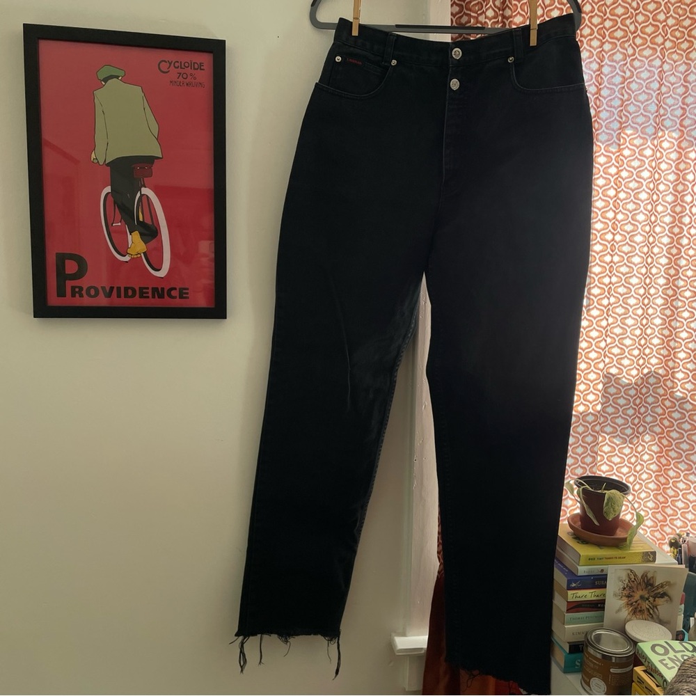 Lawman black jeans with the sweetest details